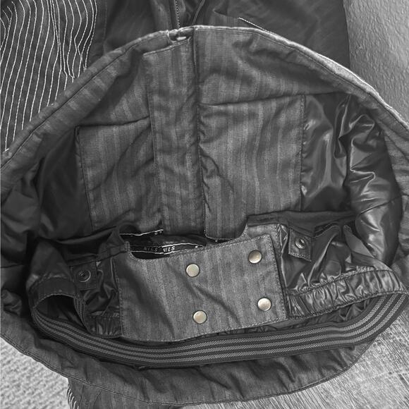 NILS Softshell Ski Snow Jacket Stitching Detail Womens 4 Winter Travel Dark Gray - Picture 9 of 13